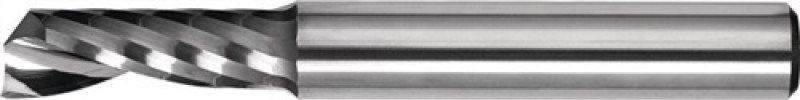Einzahnfräser Typ W D.10mm VHM 1 Schneide lang