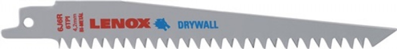 Säbelsägeblatt Drywall 6J6R L.130mm TPI 6 LENOX Säbelsägeblatt Drywall 6J6R L.130mm TPI 6 LENOX