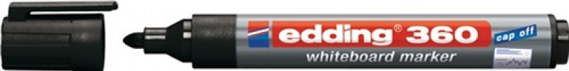 Whiteboardmarker 360 schwarz Strich-B.1,5-3mm Rundspitze Whiteboardmarker 360 schwarz Strich-B.1,5-3mm Rundspitze