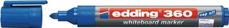 Whiteboardmarker 360 blau Strich-B.1,5-3mm Rundspitze Whiteboardmarker 360 blau Strich-B.1,5-3mm Rundspitze