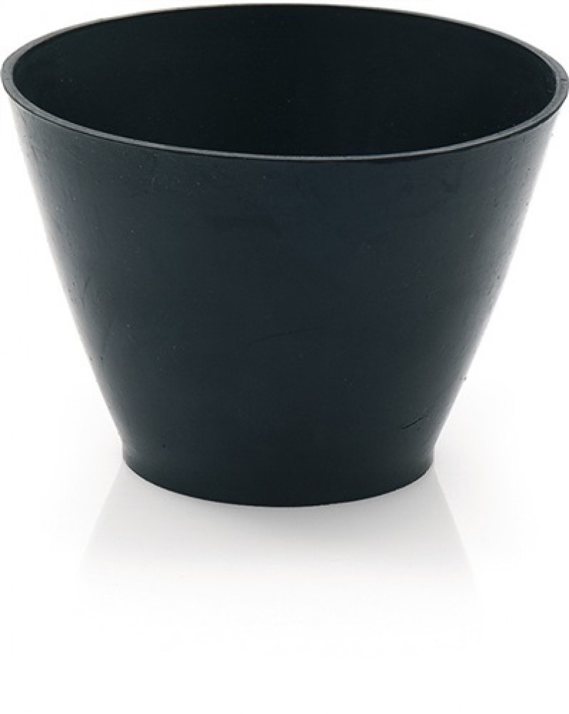 Gipsbecher H.130mm D.oben:125/unten:90mm kon.f.Nitrolacke geeignet Gum.schwarz Gipsbecher H.130mm D.oben:125/unten:90mm kon.f.Nitrolacke geeignet Gum.schwarz