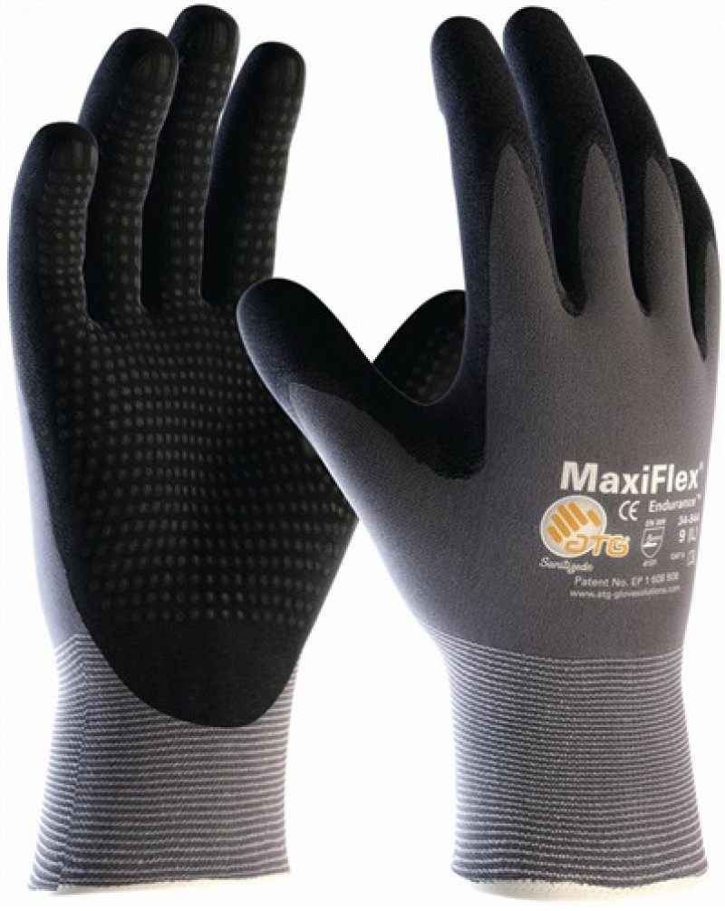 Handschuhe MaxiFlex Endurance 34-844 Gr.7 grau/schwarz Nyl.m.Nitril EN388 Kat.II Handschuhe MaxiFlex Endurance 34-844 Gr.7 grau/schwarz Nyl.m.Nitril EN388 Kat.II