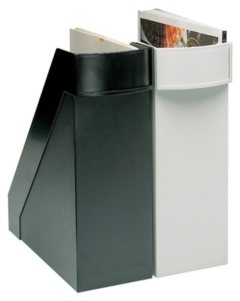 Stehsammler extrabreit DIN A4 H290xB102xT248mm Ku.schwarz HELIT