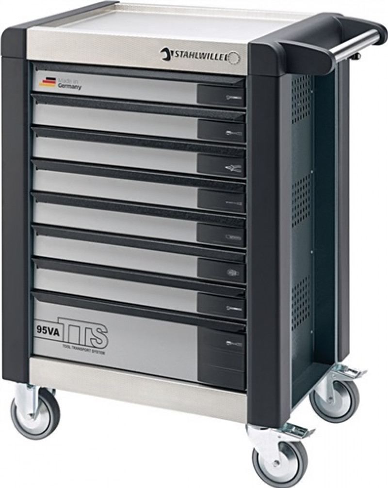 Werkstattwagen 8 Schubladen antrhazit L. 700 mm DC01A STAHLWILLE Werkstattwagen 8 Schubladen antrhazit L. 700 mm DC01A STAHLWILLE