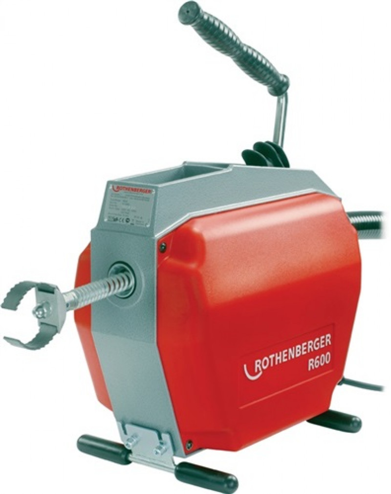 Rohrreinigungsmaschine R 600 690 W 230 V / 50 Hz für D. 20 - 150 mm Rothenberger Rohrreinigungsmaschine R 600 690 W 230 V / 50 Hz für D. 20 - 150 mm Rothenberger