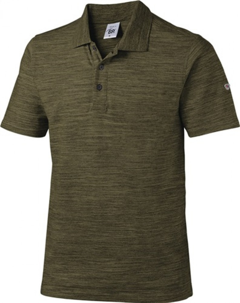 Poloshirt 1712 Gr.M space oliv 97%CO/3%EL BP Poloshirt 1712 Gr.M space oliv 97%CO/3%EL BP