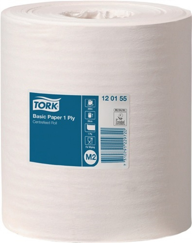 Handtuchrollen TORK Stand.Tü.,1-lag.,unperfor. weiß L300ca.mxB200ca.mm 6RL./VE Handtuchrollen TORK Stand.Tü.,1-lag.,unperfor. weiß L300ca.mxB200ca.mm 6RL./VE