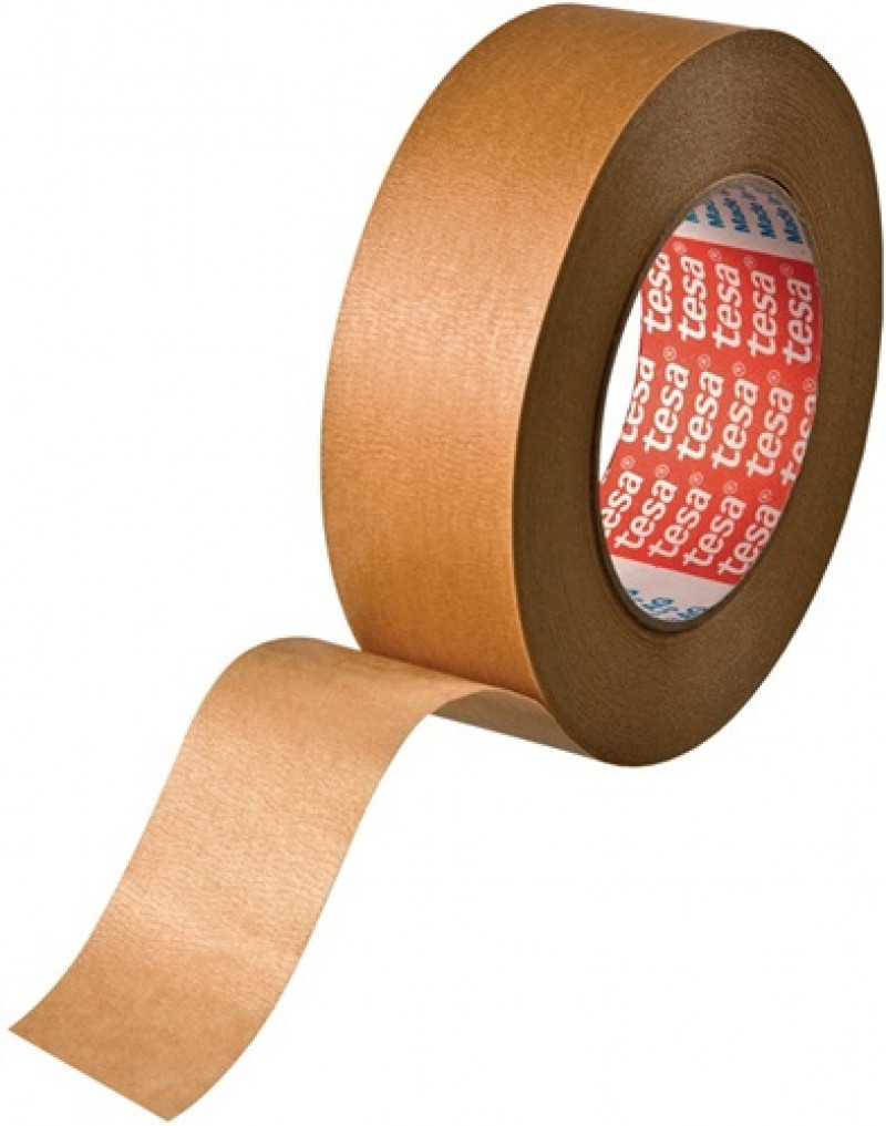 Lackierkrepp tesakrepp® 4341 leicht gekreppt hellbraun L.50m B.38mm Rl.TESA Lackierkrepp tesakrepp® 4341 leicht gekreppt hellbraun L.50m B.38mm Rl.TESA