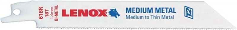 Säbelsägeblatt 618R L.152mm 5 St./Karte LENOX Säbelsägeblatt 618R L.152mm 5 St./Karte LENOX