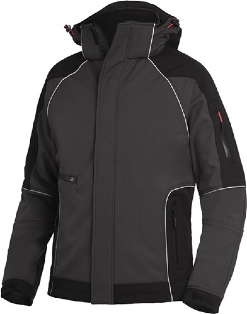 Softshelljacke WALTER Gr.XL anthrazit/schwarz 96%PES/4%EL Softshelljacke WALTER Gr.XL anthrazit/schwarz 96%PES/4%EL
