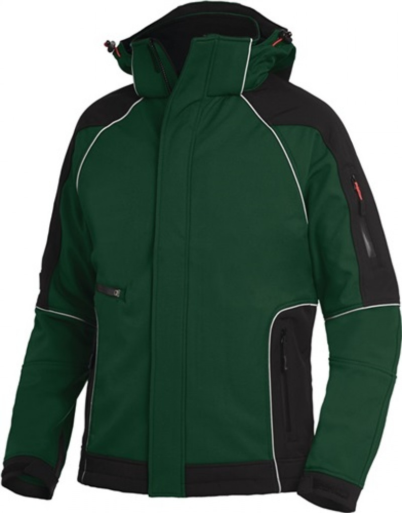 Softshelljacke WALTER Gr.XXL grün/schwarz 96%PES/4%EL FHB Softshelljacke WALTER Gr.XXL grün/schwarz 96%PES/4%EL FHB