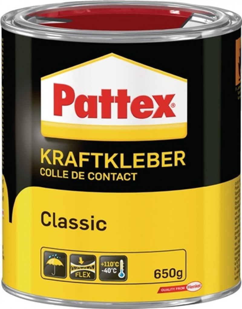 Kraftkleber Classic Liquid -40GradC b.+110GradC 650g Dose PATTEX Kraftkleber Classic Liquid -40GradC b.+110GradC 650g Dose PATTEX