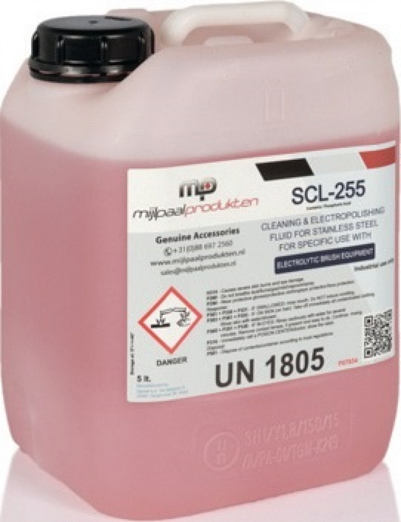 Elektrolyt SCL-255 5l Kanister MIJLPAAL PRODUKTEN Elektrolyt SCL-255 5l Kanister MIJLPAAL PRODUKTEN