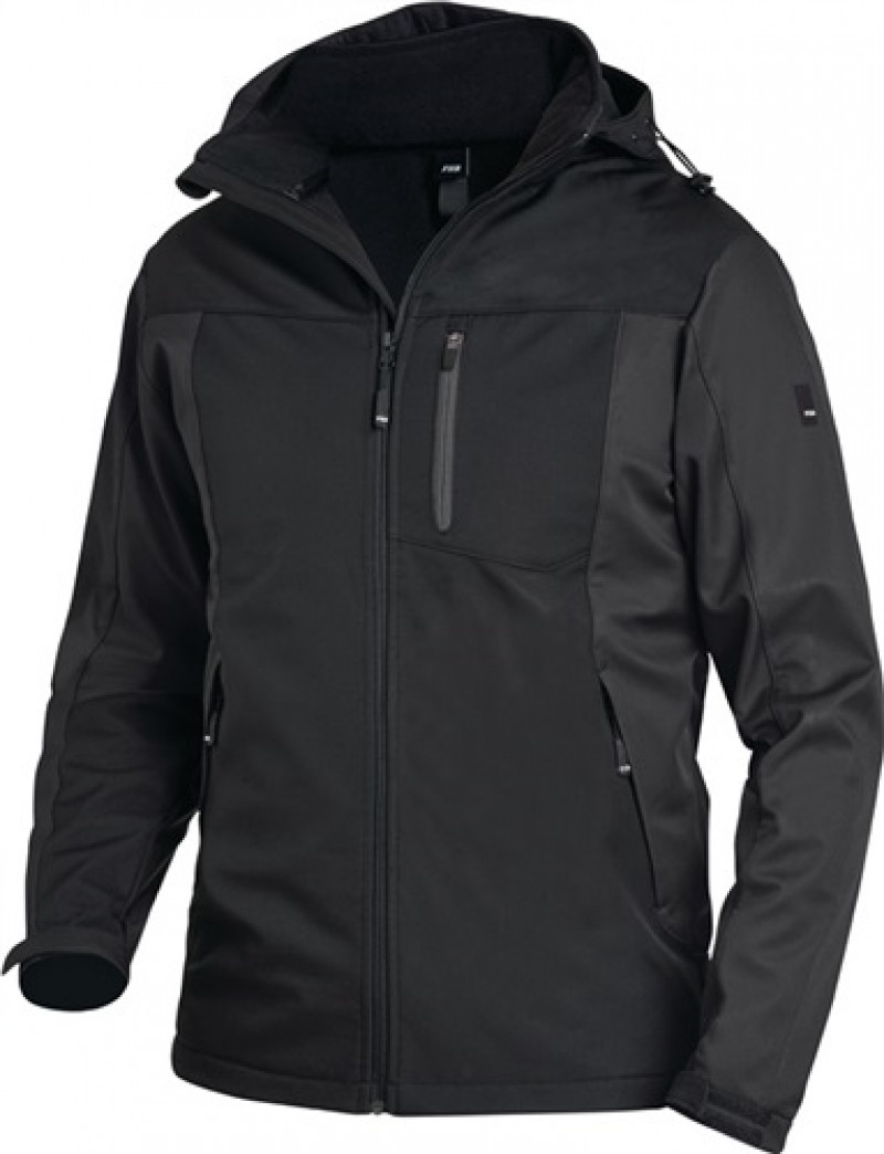 Softshelljacke JANNIK Gr.L anthrazit/schwarz 100% PES Softshelljacke JANNIK Gr.L anthrazit/schwarz 100% PES