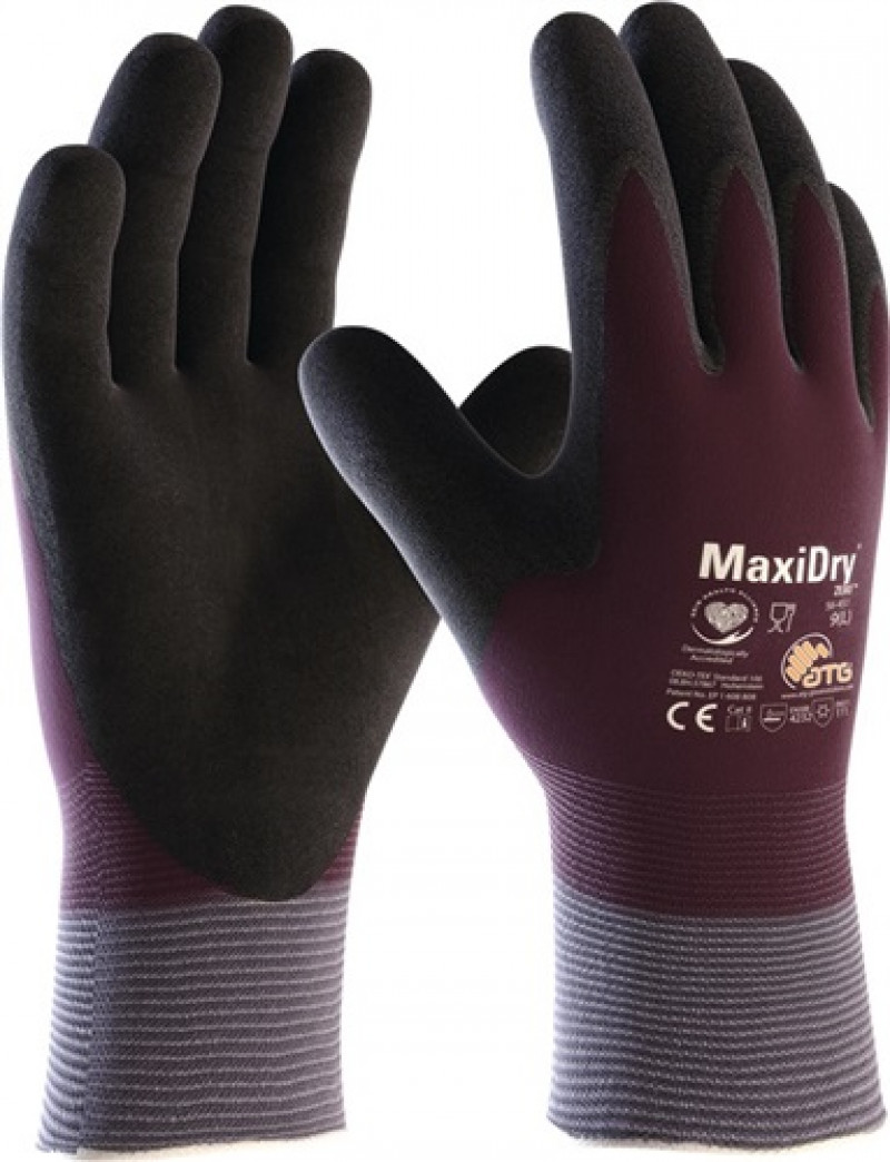 Kälteschutzhandschuh MaxiDry Zero 56-451 Gr.7 lila/schwarz EN 388,EN 511 Kat.II Kälteschutzhandschuh MaxiDry Zero 56-451 Gr.7 lila/schwarz EN 388,EN 511 Kat.II