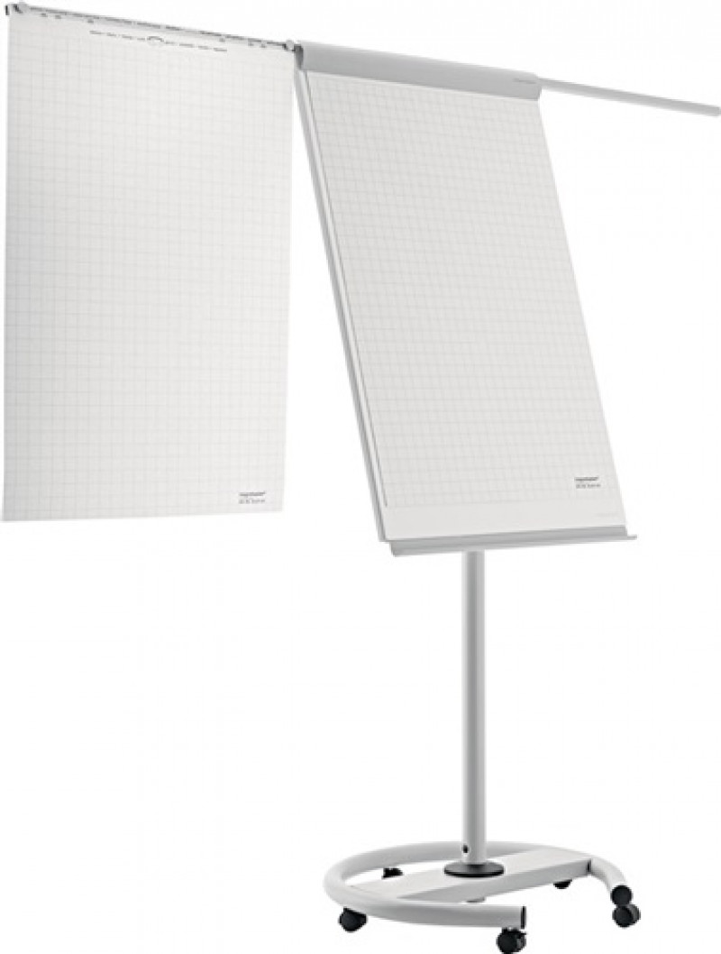 Flipchart Schreibfläche B680xH970mm creme/lichtgrau fahrbar MAGNETOPLAN Flipchart Schreibfläche B680xH970mm creme/lichtgrau fahrbar MAGNETOPLAN
