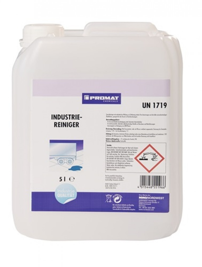 Industriereiniger 5l Konzentrat Kanister PROMAT CHEMICALS Industriereiniger 5l Konzentrat Kanister PROMAT CHEMICALS