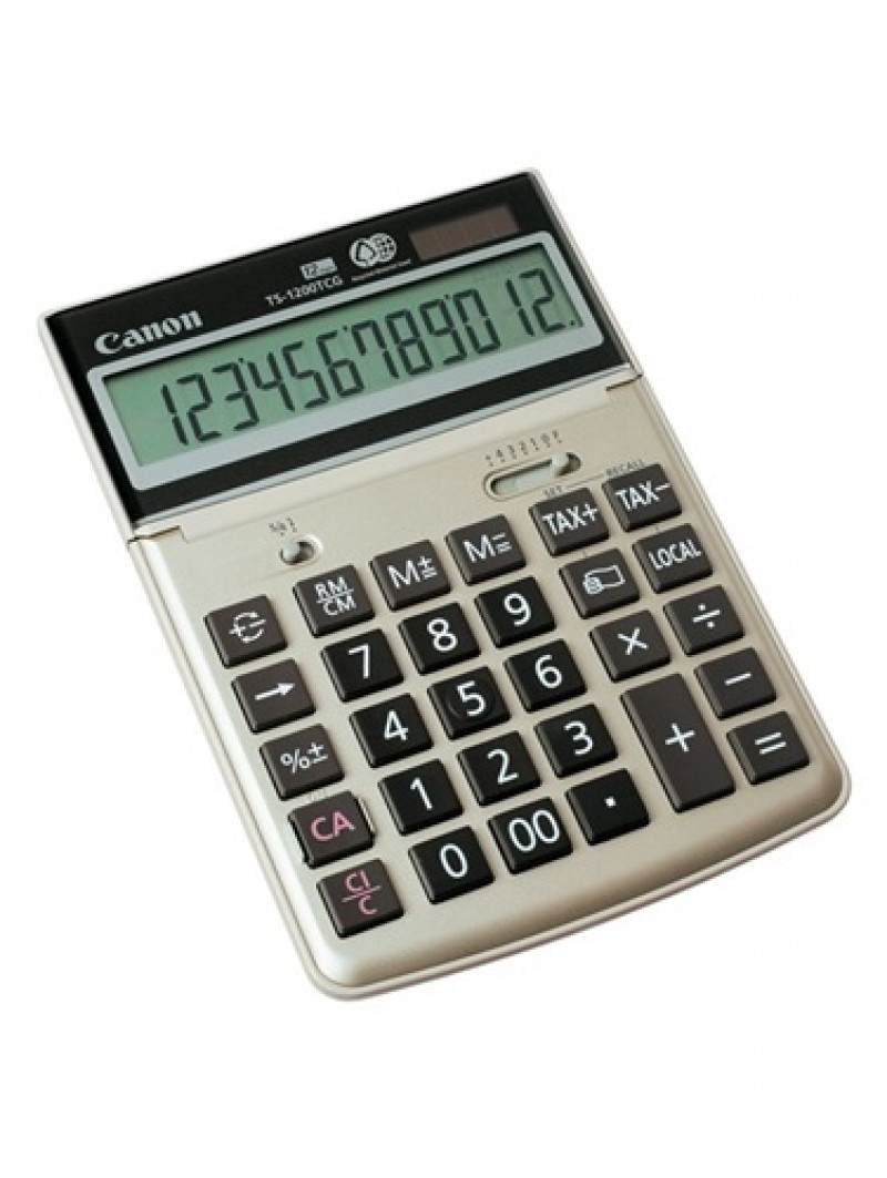 Canon Tischrechner TS-1200 TCG 2499B001 12Zeichen champagne Canon Tischrechner TS-1200 TCG 2499B001 12Zeichen champagne