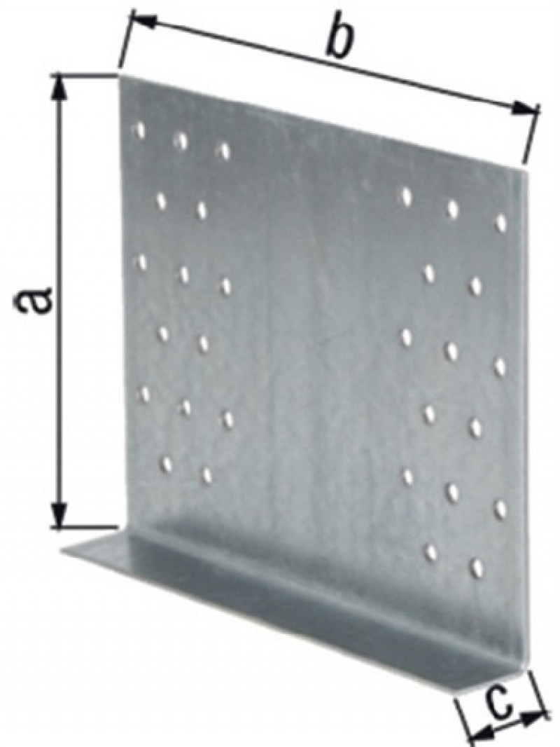 Gerberverbinder Abm.180x180x20x2mm TZN GAH Gerberverbinder Abm.180x180x20x2mm TZN GAH