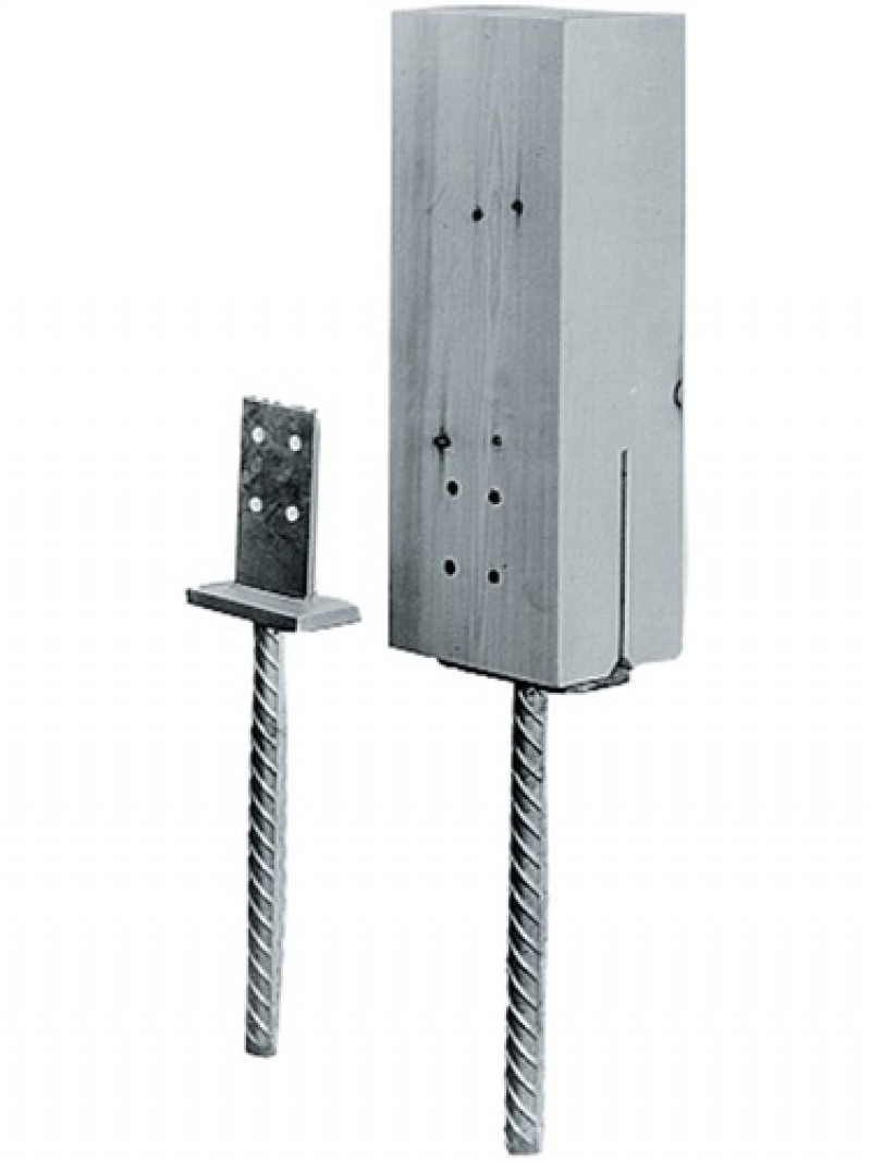 Stützenfuß ETA 07/0285 90x60x110mm STA st.verz.z.Bet.Loch-D.8,5mm 250mm Stützenfuß ETA 07/0285 90x60x110mm STA st.verz.z.Bet.Loch-D.8,5mm 250mm