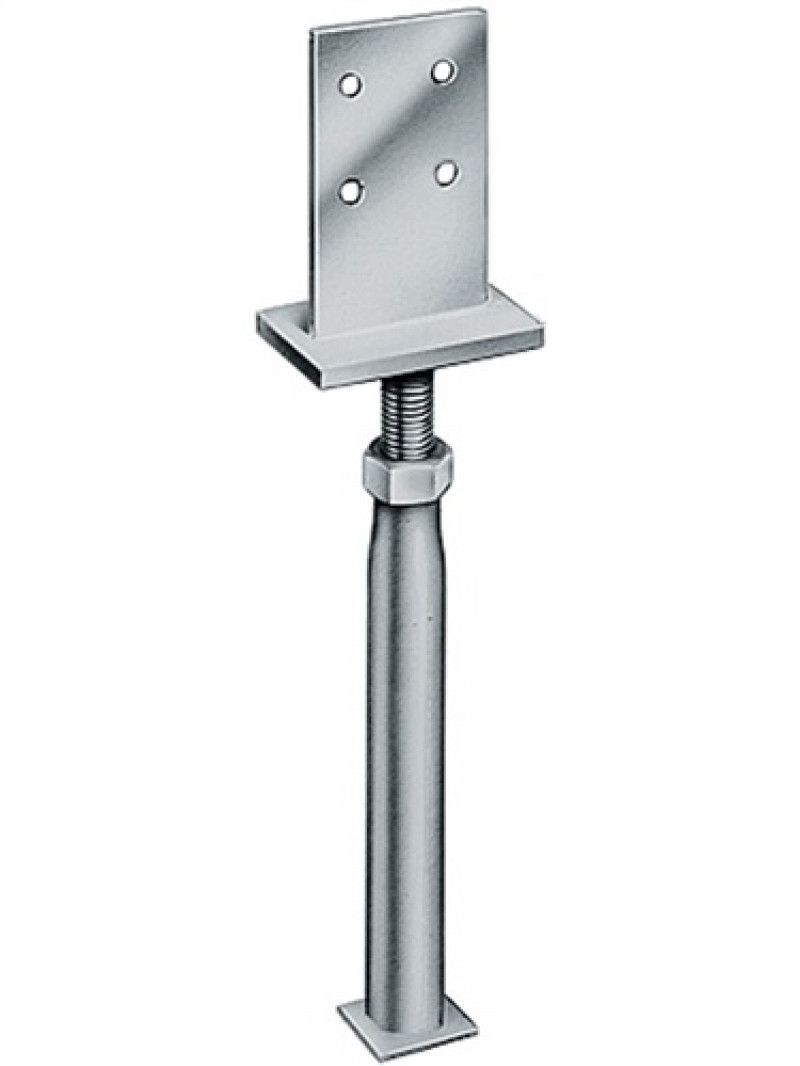 Stützenfuß ETA 07/0285 60x90x10mm STA st.verz.z.Bet.Loch-D.8,5mm Stützenfuß ETA 07/0285 60x90x10mm STA st.verz.z.Bet.Loch-D.8,5mm