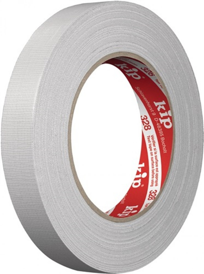 Gewebeband Extra 328 hellgrau L.25m B.19mm Rl.KIP Gewebeband Extra 328 hellgrau L.25m B.19mm Rl.KIP