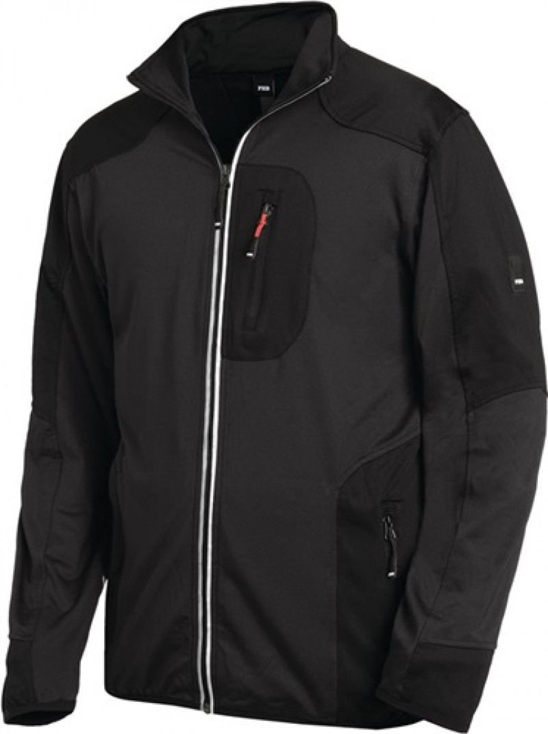 Jersey-Fleecejacke RALF Gr.M anthrazit/schwarz 91%PES/9%EL FHB Jersey-Fleecejacke RALF Gr.M anthrazit/schwarz 91%PES/9%EL FHB
