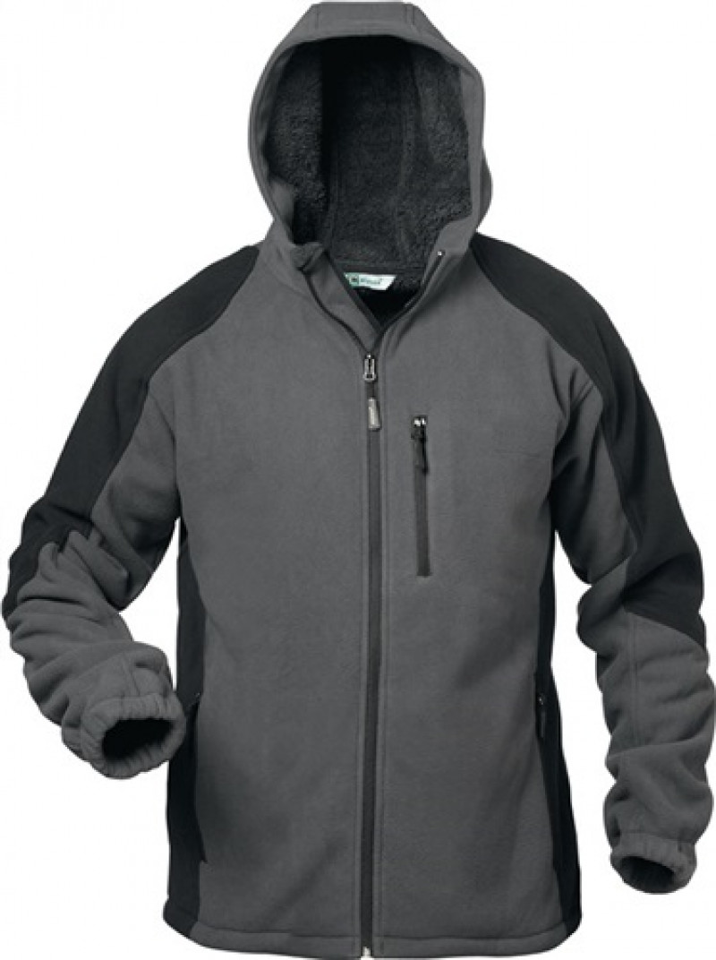 Fleecejacke Tampere Gr.XXL grau/schwarz 100%PES ELYSEE Fleecejacke Tampere Gr.XXL grau/schwarz 100%PES ELYSEE