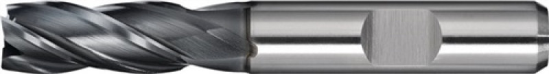 Schaftfräser DIN844 Typ N D.16mm PM ALCRONA 4Schneiden kurz