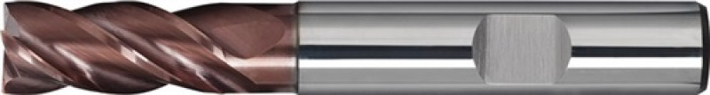 Schaftfräser DIN6527 L D.3mm VHM TiAlN PROMAT 4 Schneiden lang Schaftfräser DIN6527 L D.3mm VHM TiAlN PROMAT 4 Schneiden lang
