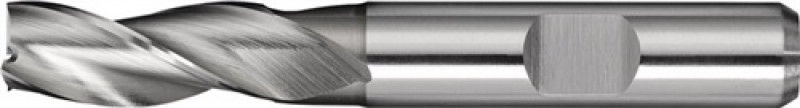 Bohrnutenfräser DIN844 Typ N D.4mm HSS-Co8 DIN 1835B Z.3 Einsatz-L.17mm