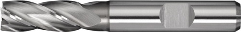 Schaftfräser DIN844 Typ N D.5mm HSS-Co8 4 Schneiden kurz