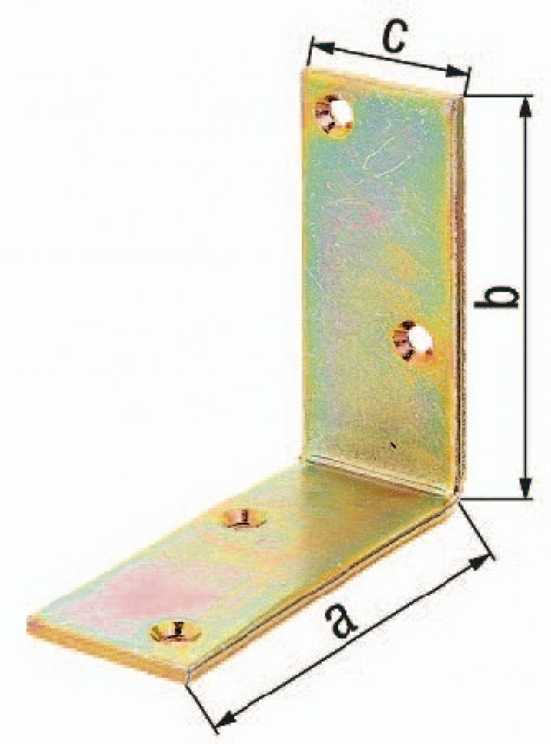 Balkenwinkel L150x150mm B.40mm STA
