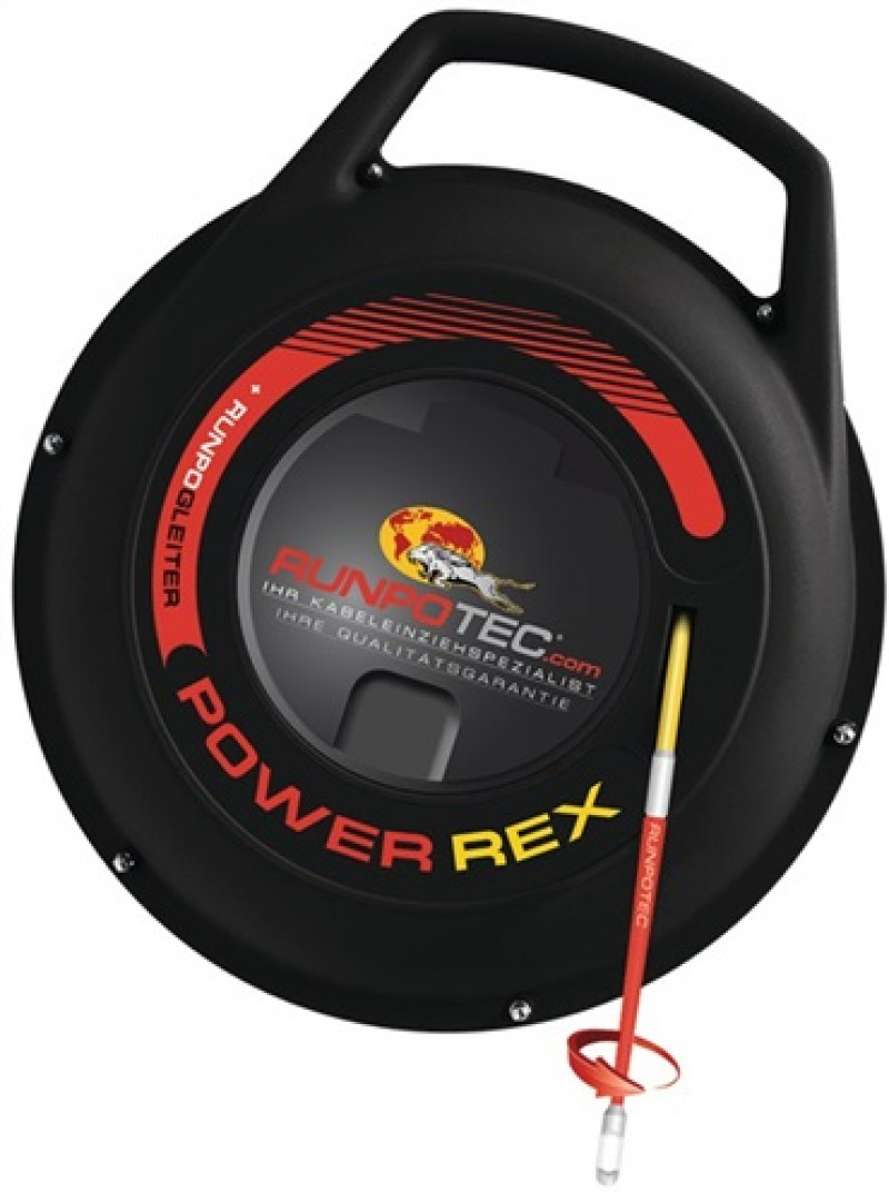 Kabeleinziehgerät POWER REX Länge 50m D.3mm Runpotec Kabeleinziehgerät POWER REX Länge 50m D.3mm Runpotec