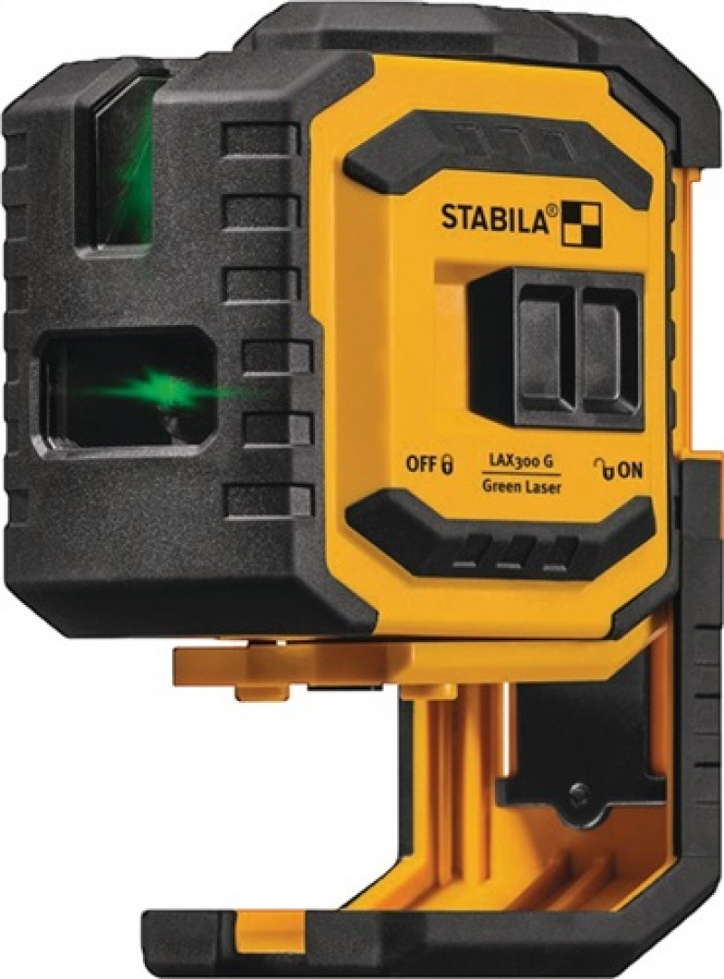 Kreuzlinienlaser LAX 300 G 30m ± 0,3 mm/m 3xTyp AA STABILA Kreuzlinienlaser LAX 300 G 30m ± 0,3 mm/m 3xTyp AA STABILA