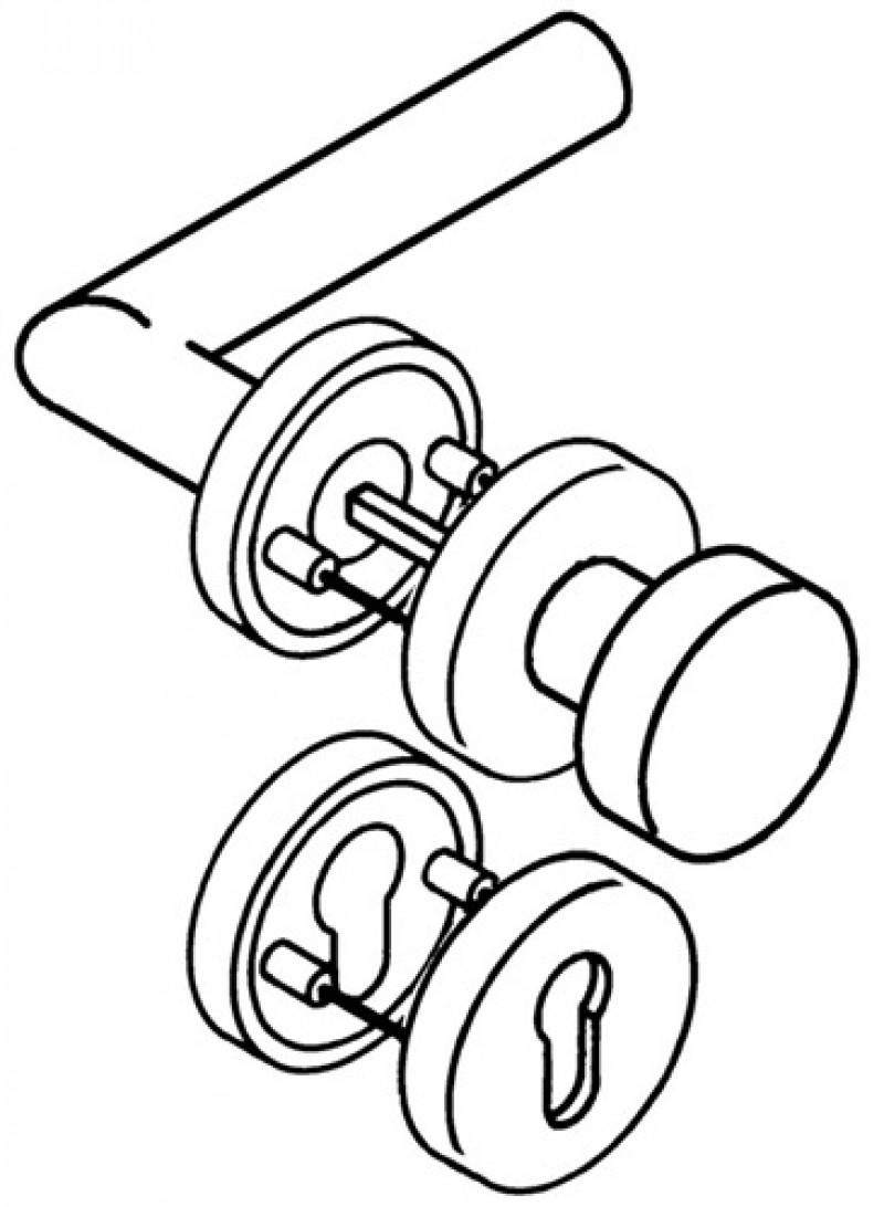 Rosettengrt.162XAB03.237 VA XA rd.PZ DIN L/R fl.D/K HEWI Rosettengrt.162XAB03.237 VA XA rd.PZ DIN L/R fl.D/K HEWI