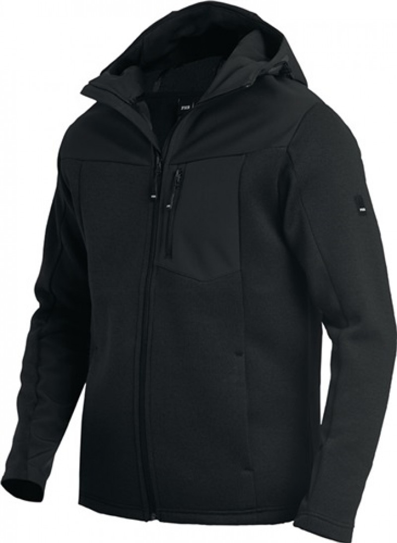 Hybrid-Softshelljacke MAXIMILIAN Gr.L schwarz 96%PES/4%EL Hybrid-Softshelljacke MAXIMILIAN Gr.L schwarz 96%PES/4%EL