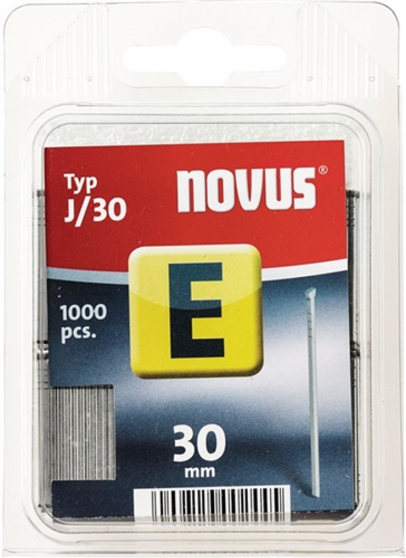 Nägel Typ J L.30mm Draht-B.1,20mm m.Kopf 1000St./Krt.NOVUS Nägel Typ J L.30mm Draht-B.1,20mm m.Kopf 1000St./Krt.NOVUS