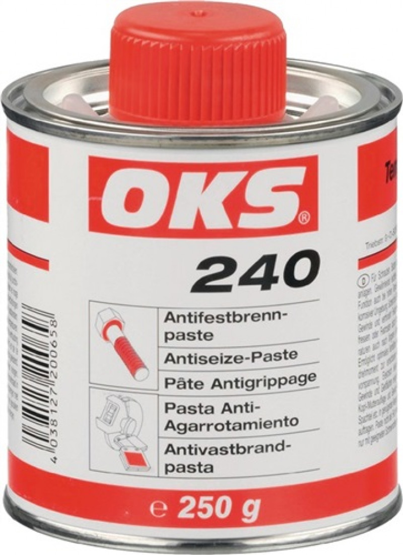 Antifestbrennpaste (Kupferpaste) 240 250g Pinseldose OKS Antifestbrennpaste (Kupferpaste) 240 250g Pinseldose OKS