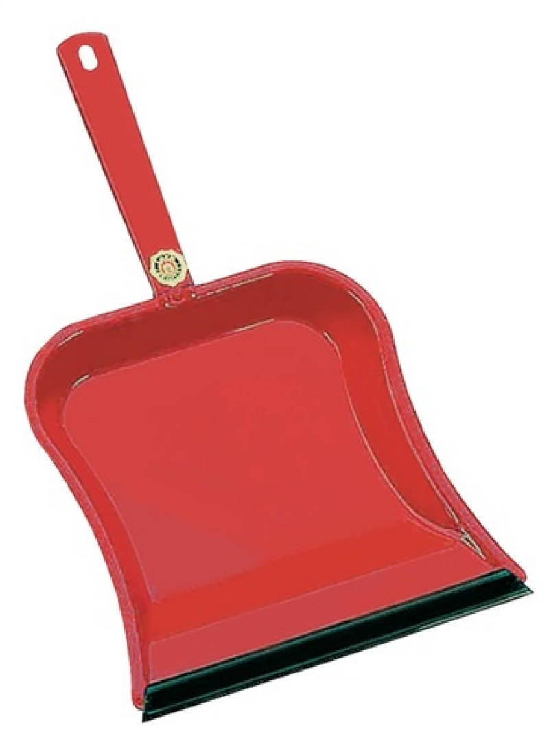 Kehrschaufel m.Gummilippe MET Bl.L240xB240mm Kehrschaufel m.Gummilippe MET Bl.L240xB240mm