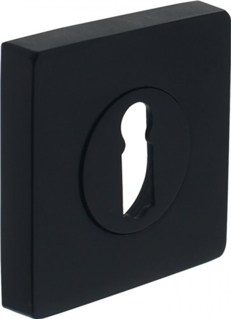 Schlüsselrosette 3185 Zamak sw Schildstärke 9,5mm BB quad. Schlüsselrosette 3185 Zamak sw Schildstärke 9,5mm BB quad.