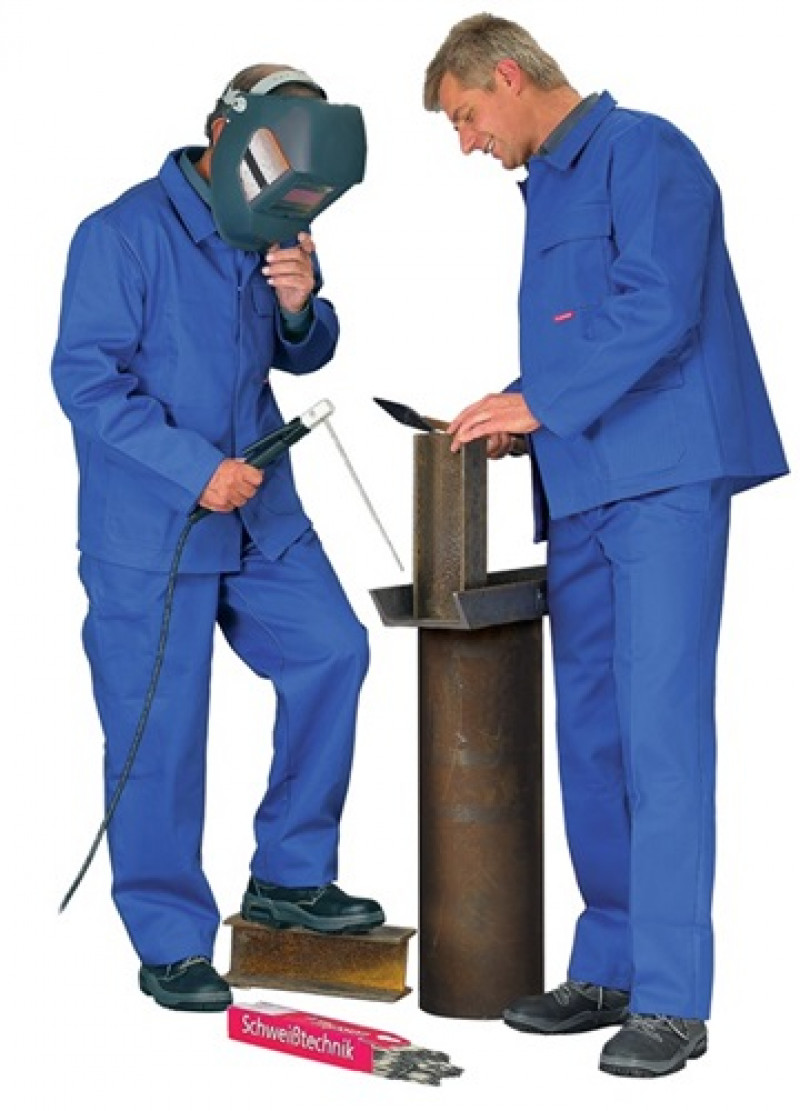 Schweißerschutz-Jacke Gr. 52 kornblau 100% CO 1 St. PLANAM Schweißerschutz-Jacke Gr. 52 kornblau 100% CO 1 St. PLANAM