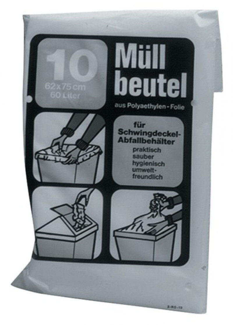Müllbeutel B700xL1100mm 120l 60 µm blau 10St./Btl. Müllbeutel B700xL1100mm 120l 60 µm blau 10St./Btl.