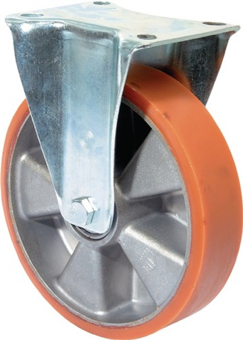 Bockrolle 150mm 250kg Guß-PUR 138 x 109mm Bockrolle 150mm 250kg Guß-PUR 138 x 109mm