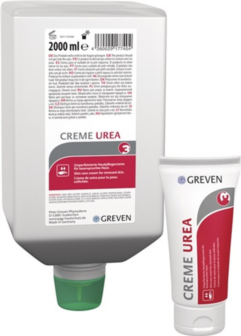 Hautpflegecreme GREVEN® CREME UREA 100 ml silikon-/parfümfrei LIGANA Hautpflegecreme GREVEN® CREME UREA 100 ml silikon-/parfümfrei LIGANA