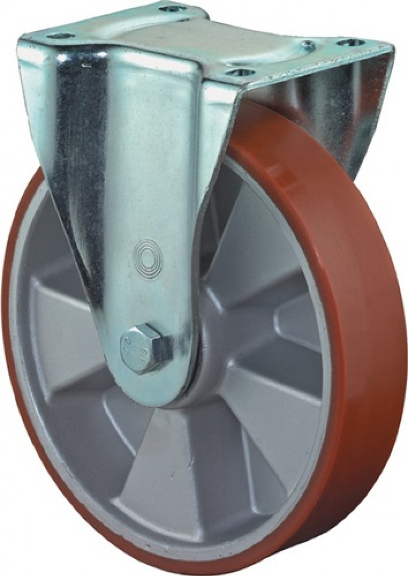 Schwerlast-Bockrolle D.150mm Trgf.550kg GU 135mm 110mm Schwerlast-Bockrolle D.150mm Trgf.550kg GU 135mm 110mm