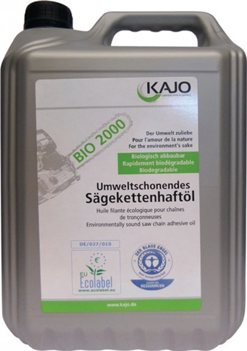 Sägekettenhaftöl BIO 2000 76 mm²/s (bei 40GradC) 5l KAJO Sägekettenhaftöl BIO 2000 76 mm²/s (bei 40GradC) 5l KAJO