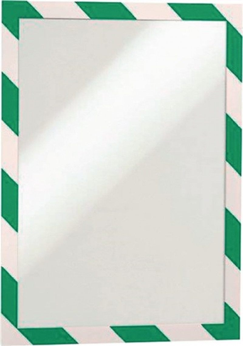 Magnetrahmen DIN A4 grün/weiß selbstklebend 2St./Btl.DURABLE Magnetrahmen DIN A4 grün/weiß selbstklebend 2St./Btl.DURABLE