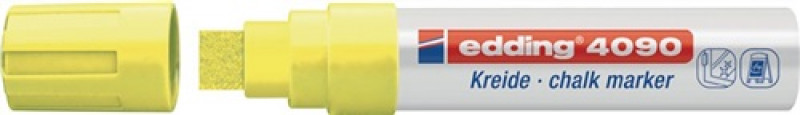 Kreidemarker 4090 neongelb Strich-B.4-15mm Keilspitze EDDING Kreidemarker 4090 neongelb Strich-B.4-15mm Keilspitze EDDING