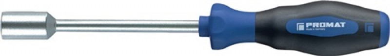 Schraubendreher 6KT-Steckschlüssel 10x125mm Rundklinge Mehrkomp.-Kraftheft Schraubendreher 6KT-Steckschlüssel 10x125mm Rundklinge Mehrkomp.-Kraftheft